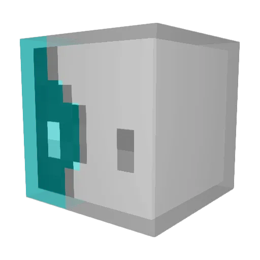 ray847 Minecraft avatar head, 3D render