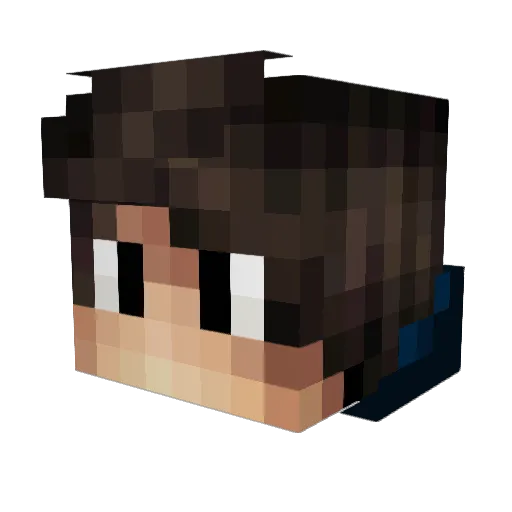 ray_213 Minecraft avatar head, 3D render