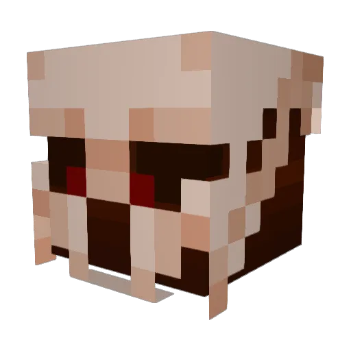 rayane46 Minecraft avatar head, 3D render
