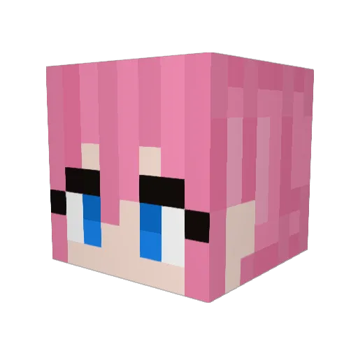 raycheung99 Minecraft avatar head, 3D render