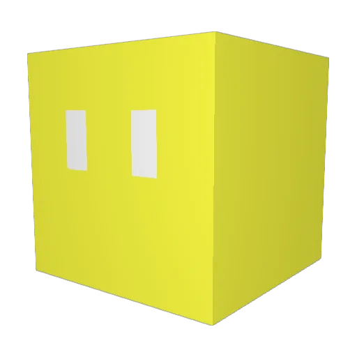 raycool23 Minecraft avatar head, 3D render