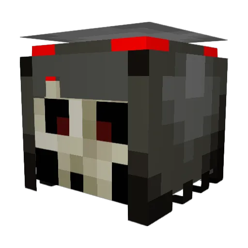 raygun00000 Minecraft avatar head, 3D render