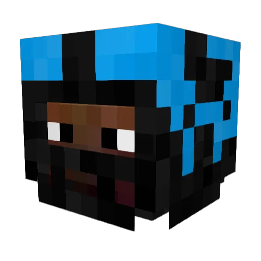 rayhan0628 Minecraft avatar head, 3D render
