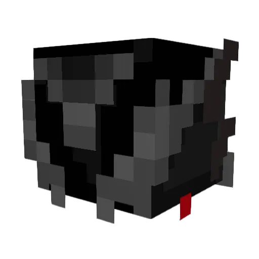 rayhot Minecraft avatar head, 3D render