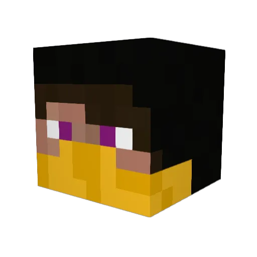 raylewis2013 Minecraft avatar head, 3D render