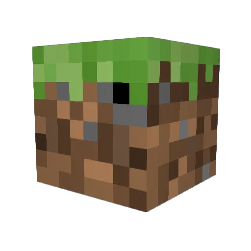 raylou21 Minecraft avatar head, 3D render