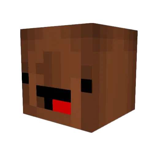 raynat_owens Minecraft avatar head, 3D render