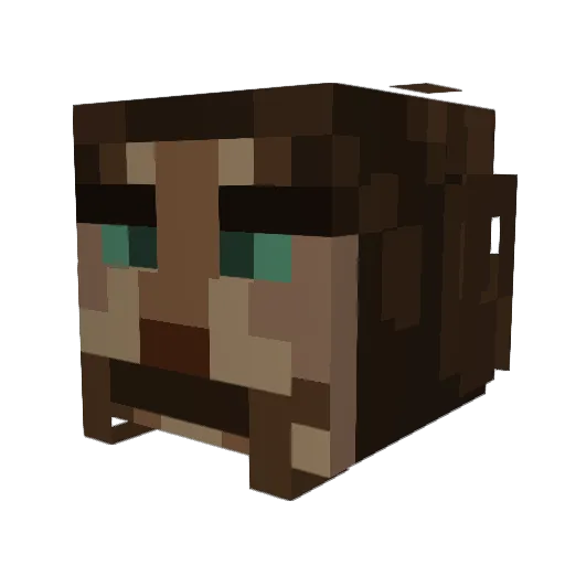 raynedrop42 Minecraft avatar head, 3D render