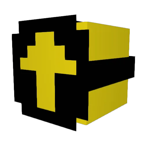 raypetya Minecraft avatar head, 3D render