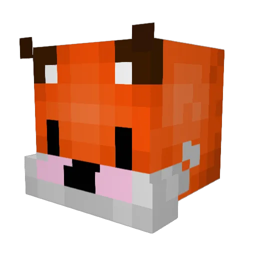 razorculture Minecraft avatar head, 3D render