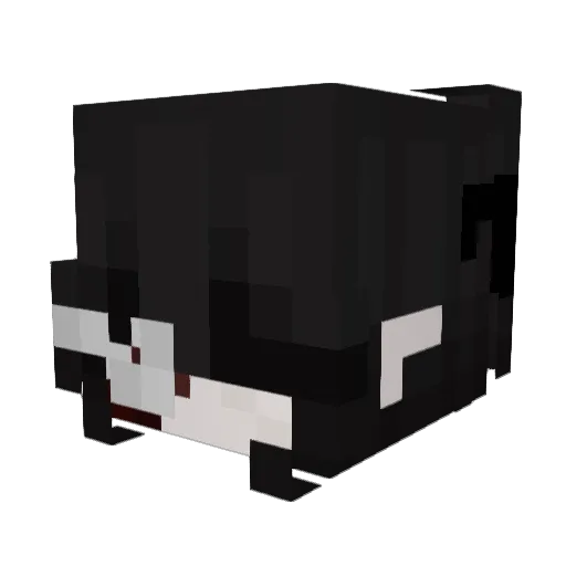 razorpriv Minecraft avatar head, 3D render
