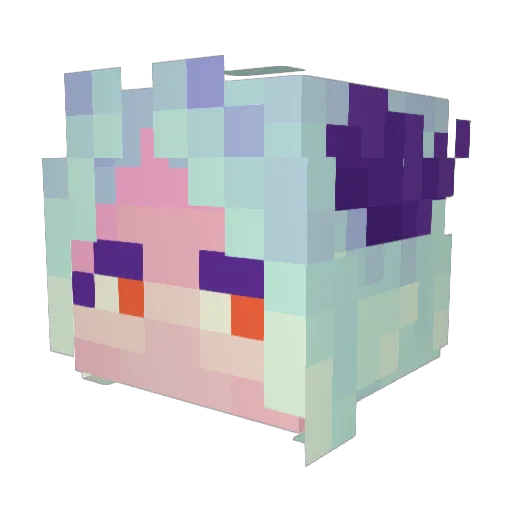 razzoxyde Minecraft avatar head, 3D render