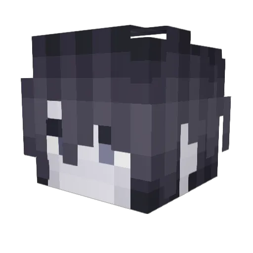 razzred Minecraft avatar head, 3D render