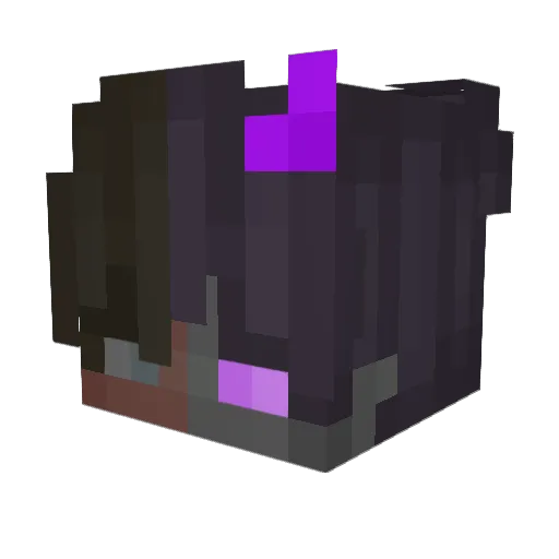 razzzy_ Minecraft avatar head, 3D render