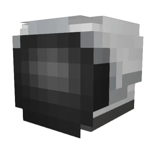 rb300 Minecraft avatar head, 3D render