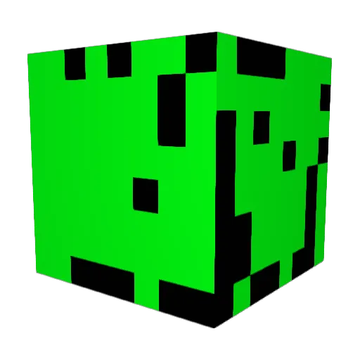rberocket Minecraft avatar head, 3D render