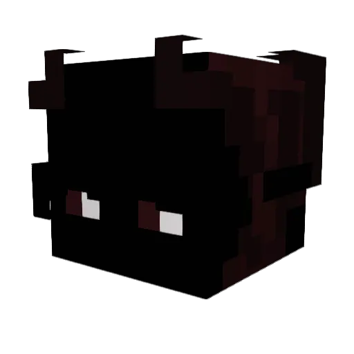 rbn787 Minecraft avatar head, 3D render