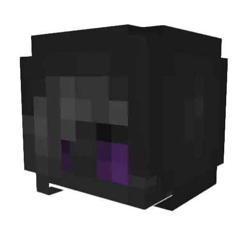 rbot_ Minecraft avatar head, 3D render