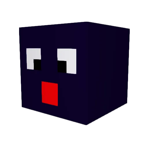 rcestello Minecraft avatar head, 3D render