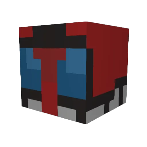 rchmenthol Minecraft avatar head, 3D render