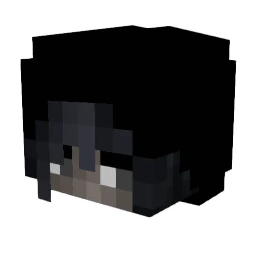 rclsy Minecraft avatar head, 3D render