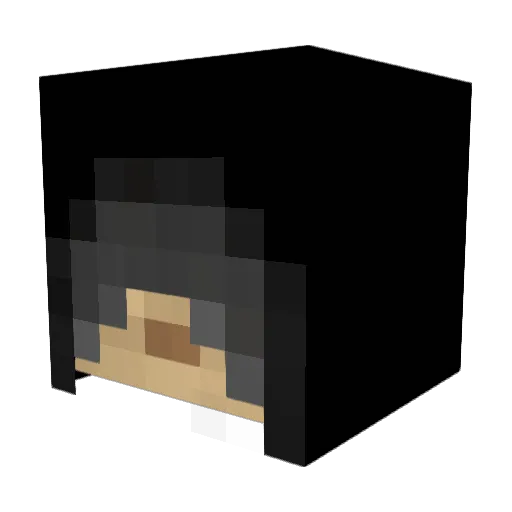 rdeezy101 Minecraft avatar head, 3D render