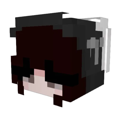 rdflg Minecraft avatar head, 3D render