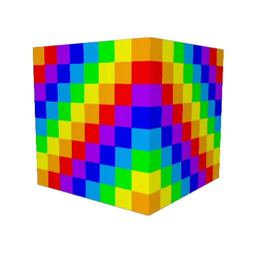 rdococ Minecraft avatar head, 3D render
