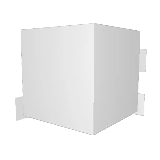 rdserf Minecraft avatar head, 3D render