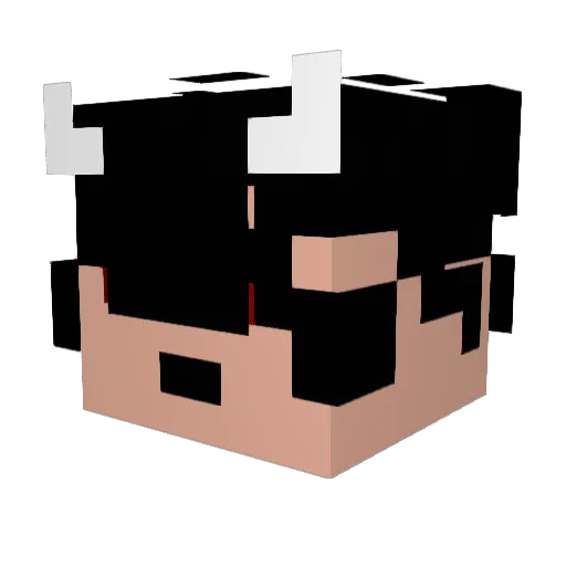 rdsulim Minecraft avatar head, 3D render