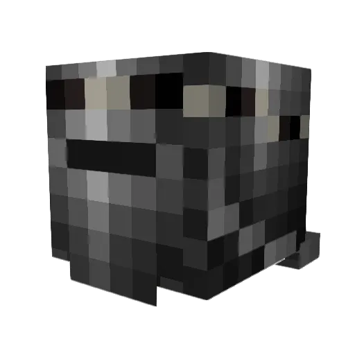 rdzg Minecraft avatar head, 3D render