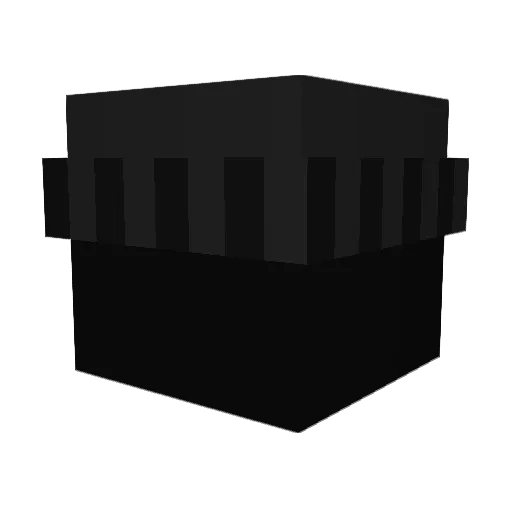 reMOORE Minecraft avatar head, 3D render