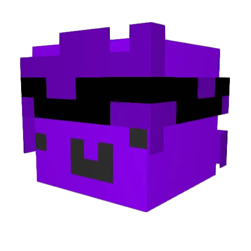 reWWWWWv Minecraft avatar head, 3D render