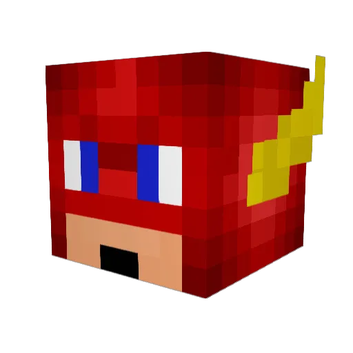 readybrek252 Minecraft avatar head, 3D render