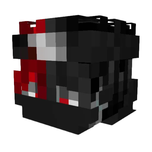 realCay Minecraft avatar head, 3D render