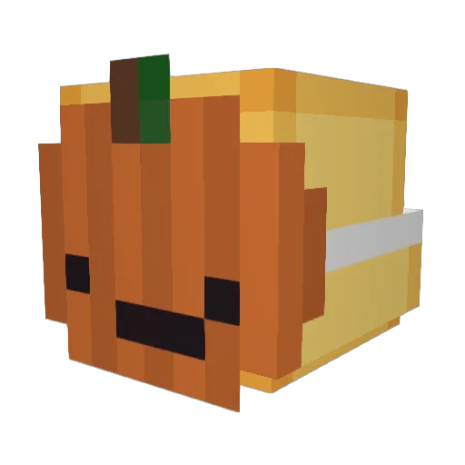 realDuck234 Minecraft avatar head, 3D render