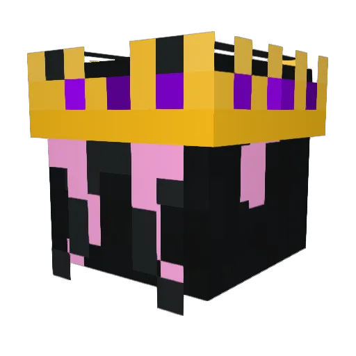 realcritter_ Minecraft avatar head, 3D render