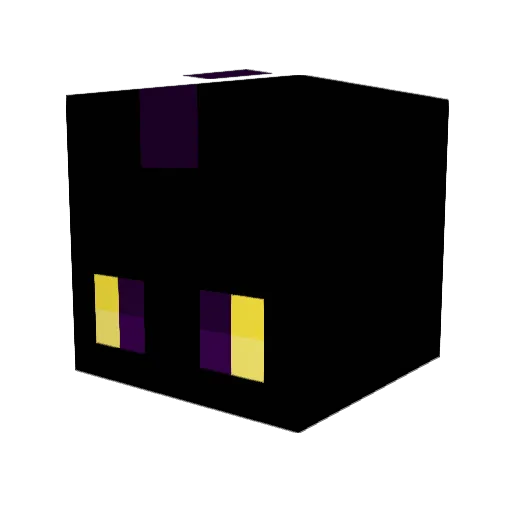 realdragotv Minecraft avatar head, 3D render