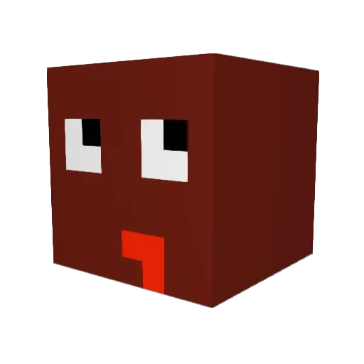realisaac1234 Minecraft avatar head, 3D render