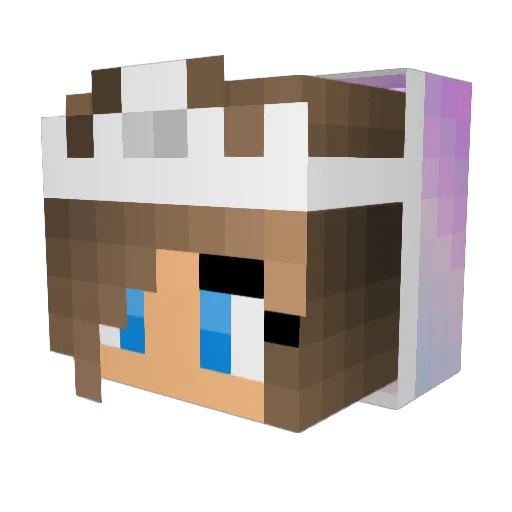 realityawareness Minecraft avatar head, 3D render