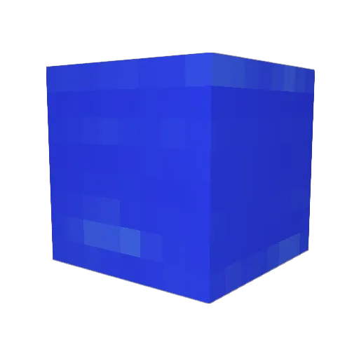 realken Minecraft avatar head, 3D render