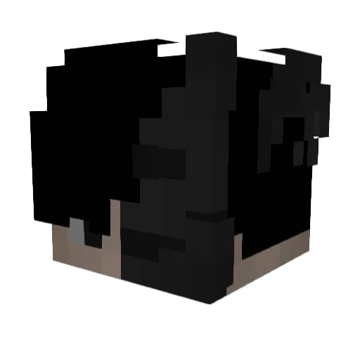 realkond Minecraft avatar head, 3D render