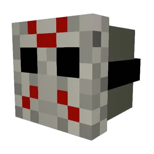 reallyhappycow Minecraft avatar head, 3D render