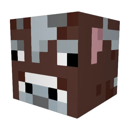 realnickstar229 Minecraft avatar head, 3D render