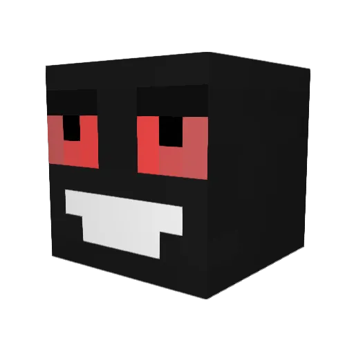 realxmonkey Minecraft avatar head, 3D render