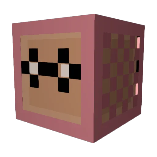 reaper112k Minecraft avatar head, 3D render