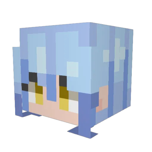 reaperiscool Minecraft avatar head, 3D render
