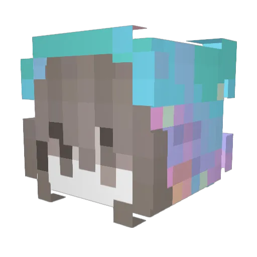reaping_sorrows Minecraft avatar head, 3D render