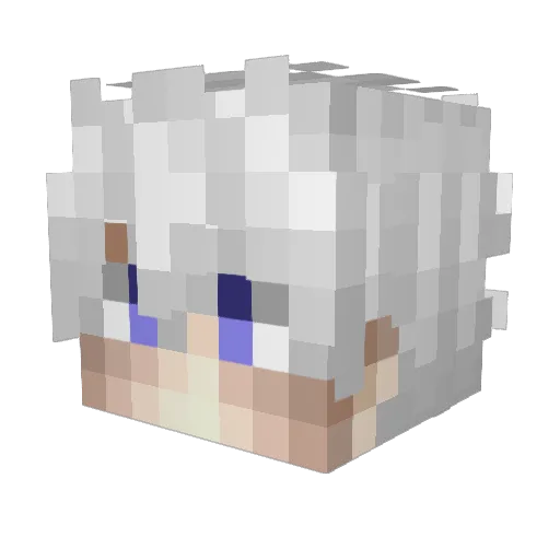 reapxrs Minecraft avatar head, 3D render