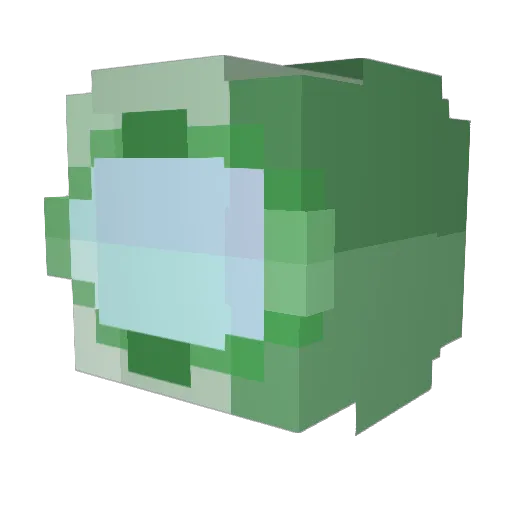 reardevorer Minecraft avatar head, 3D render